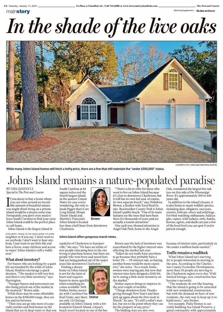 Post & Courier Article